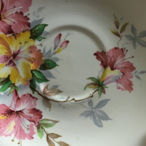 Royal Standard 'Azalea' English Fine Bone China Spare Saucer - Picture 4 of 7